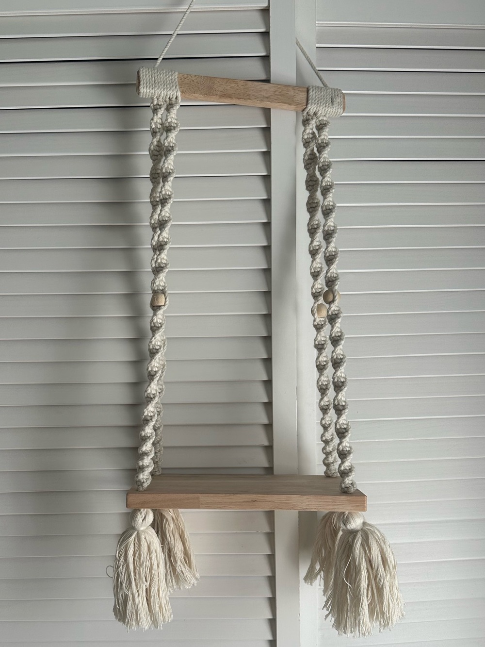 Macrame Hanging Shelf
